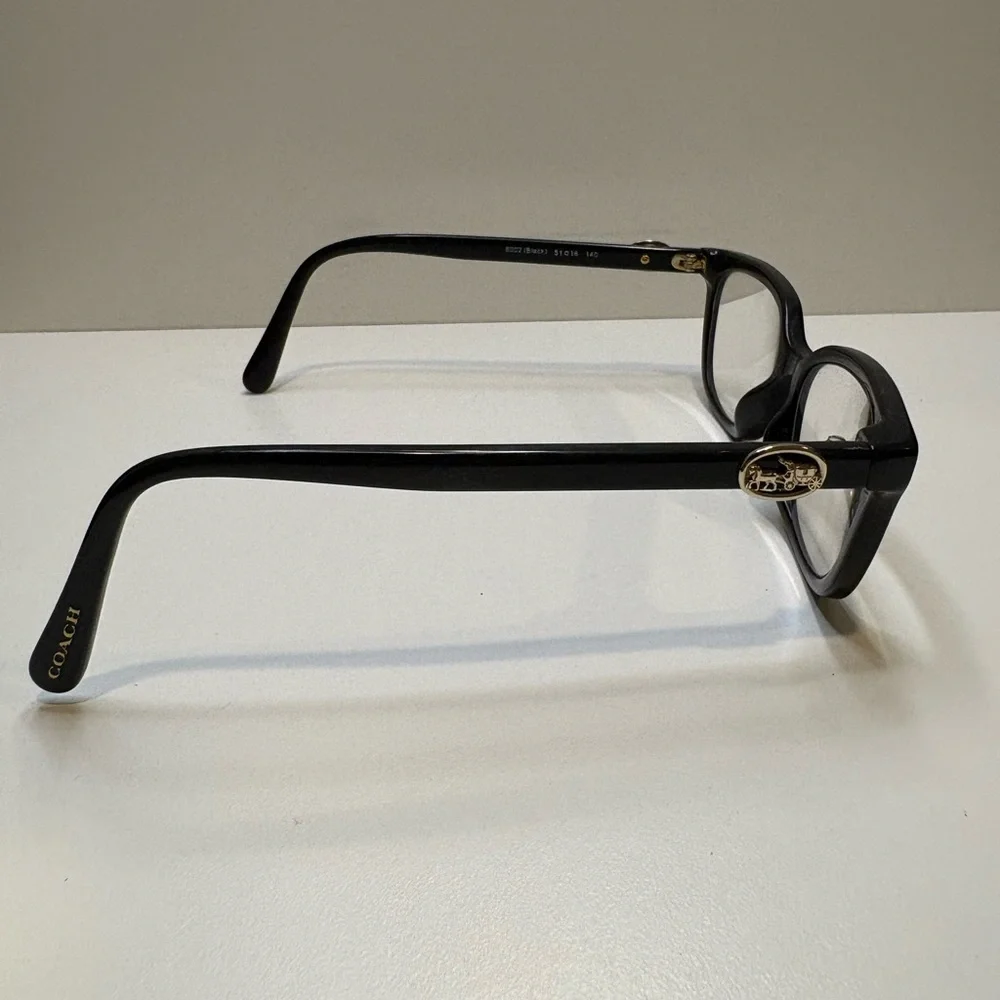COACH EYEGLASSES‎ HC 6156 / 5002 (Black) 51•16•140 COACH GLASSES FRAMES ONLY